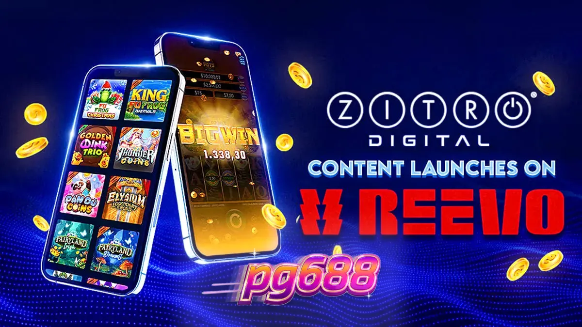 ภาพกราฟิกสล็อตออนไลน์จาก Zitro Digital ที่แสดงสีสันสดใสและสัญลักษณ์ที่ออกแบบมาอย่างประณีต
